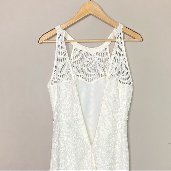 LILLY PULITZER Kenna Scalloped Fan Lace Dress - Picture 8 of 10